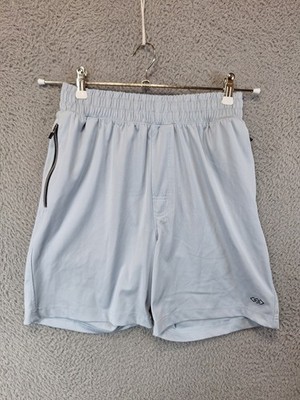 LEG3ND Active Shorts Mens S (Fits 26W) Blue Stretch Athletic Performance Stretch