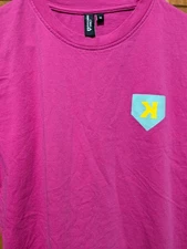Pitchers Only Men's Hot Pink Short Sleeve T Shirt  Printed Artwork Sz M