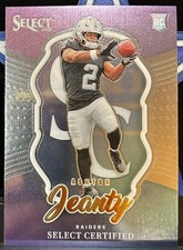 2025 Panini Select - Select Certified - Rookies - Ashton Jeanty #4 (RC)