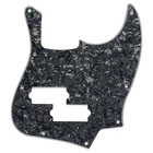 4Ply Black Pearl Precision P Bass Pickup Hole Jazz Bass Pickguard Scratch Plate