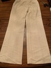 WOMEN’S NINE WEST BEIGE PIN STRIPED PANTS SIZE 4 NEW WITH TAGS NWT LINED TOO — photo 6