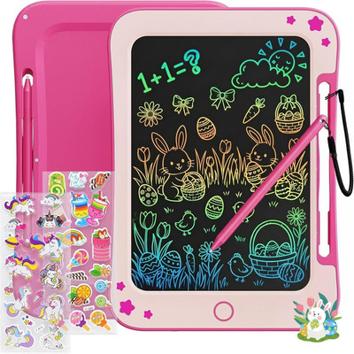 LCD Writing Tablet for Kids, Toddler Girl Toys, Doodle Board Drawing Tablet, Eas