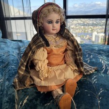 Antique French Bisque Bebe by Emile Jumeau Doll  E8J 20"
