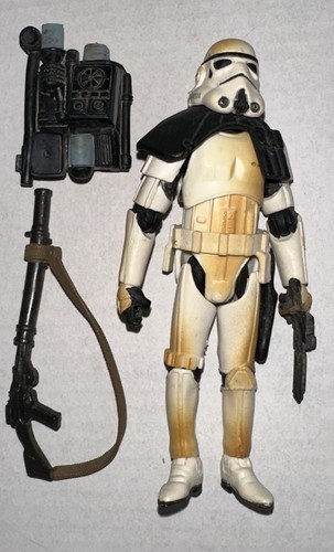 Star Wars Saga Collection 037 Sandtroooer Dirty 3,75" Black Pauldron