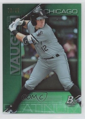 2020 Bowman Platinum Wal-Mart Top Prospects Green 76/99 Andrew Vaughn 4c5
