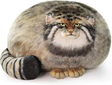Steppe Cat Plush 30Cm/12Inch Pallas Cat Stuffed Animal, Cute Plushies for Girls,