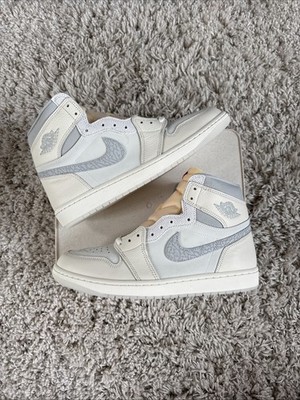 Size 12 - Air Jordan 1 Retro OG High Sail Elephant Print | eBay