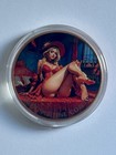 Lot Of 8-1oz Sexy Colorized Copper Rounds With Capsules Baddie — photo 5
