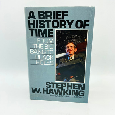 A Brief History Of Time by Stephen Hawking 1st UK Print Bantam 1988 6th Reprint