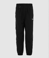 COMME des GARCONS HOMME Nylon Logo Easy Pants Black S Used