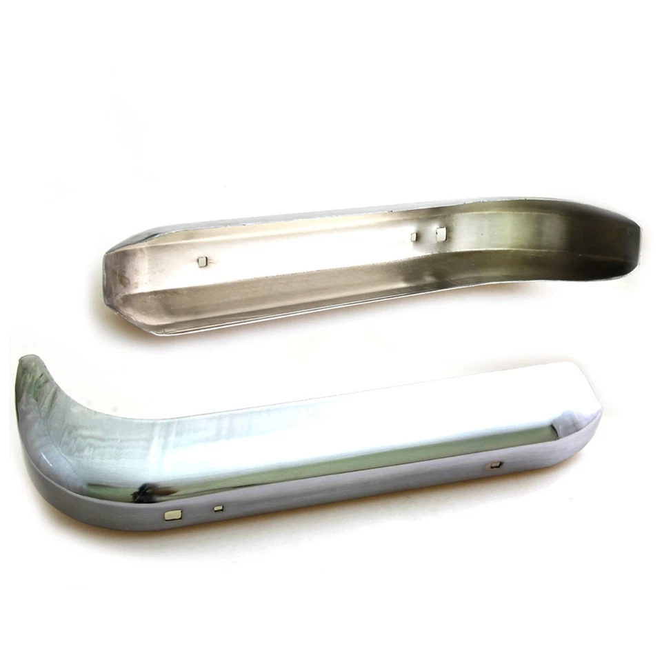 2x parachoques traseros de acero para camioneta Nissan Datsun 520 521 620 1968-1979 UTE Foto 3 de 4