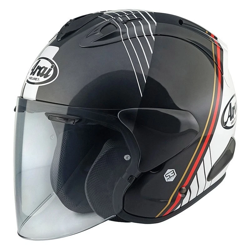 Casco Moto Jet Arai SZ-R EVO Temu Blanco Brillante AR3545TW - Imagen 2 de 4