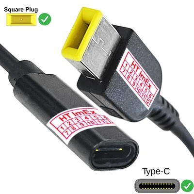 USB C Adapter kabel für Lenovo IdeaPad U330 Touch 59399810, U330 Touch 59428656 - Bild 1 von 4