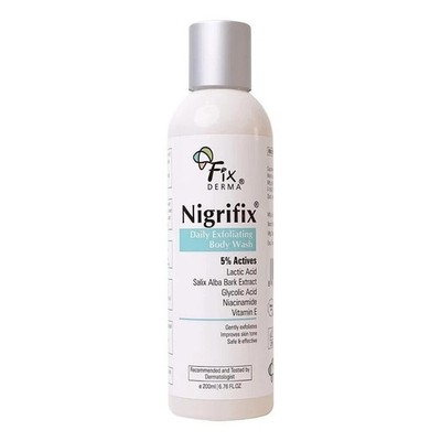 Fixderma Nigrifix Creme für Hautverfärbungen an Körperteilen 200ml