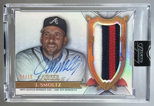 2024 Topps Dynasty John Smoltz Auto Patch 4/10 Braves