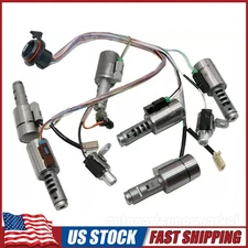 Set Transmission Solenoid Kit w/ Harness For Ford Mazda Lincoln AF21 TF-81SC