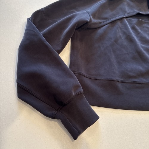Sudadera con Capucha Lululemon Softstreme - Negra Talla 6 Bolsillo Recortado Recortado - Imagen 4 de 8
