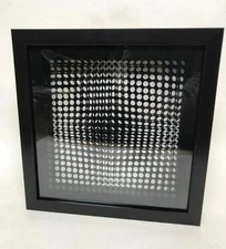 Victor Vasarely- 3D Wall Sculpture/object "Cinetiques"
