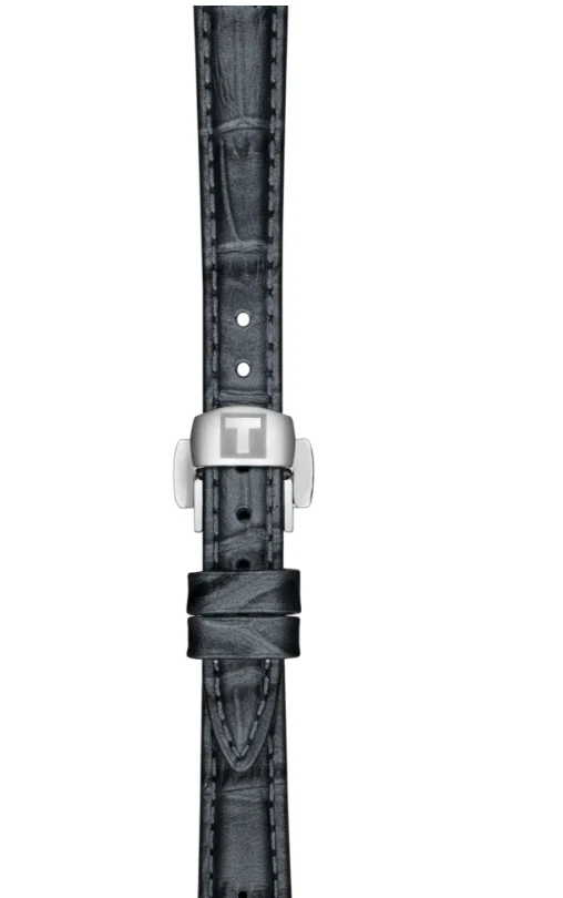 Reloj para mujer Tissot Desir cuarzo graduado esfera plateada/negra redondo T1520101603800 Foto 3 de 4