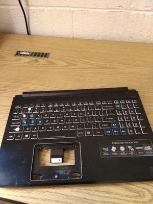 Acer Backlit Keyboard and Touchpad for Predator Triton 300 Laptop. Mw31626e