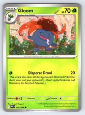 Gloom 002/094 Common Phantasmal Flames Pokemon Heavily Played