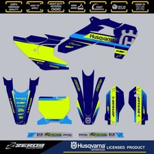 HUSQVARNA 85 MOTOCROSS GRAPHICS MX GRAPHICS KIT DECALS STICKERS TC 85 VEGA B/B/Y