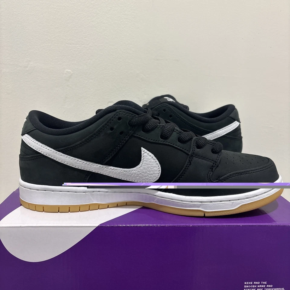 Размер 11 - Nike Dunk низкий SB черный резинки совершенно новый 🔥🔥 - Изображение 2 из 4