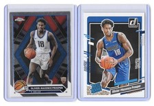 OLIVIER-MAXENCE PROSPER 2023-24 TOPPS CHROME - ROOKIE CARD MAVERICKS RC ++. rookie card picture