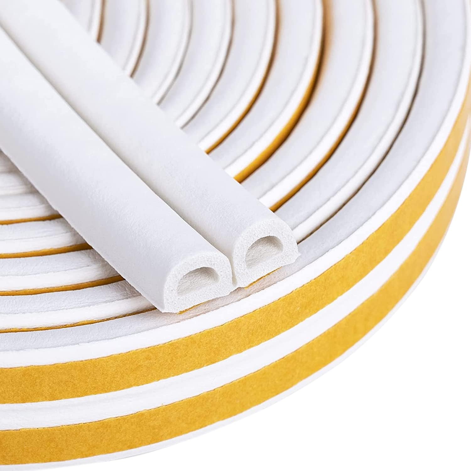 Draught Excluder Tape for Door Window, Self-Adhesive Weather Stripping, 6M Type