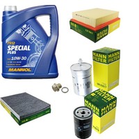 Mann Inspektionspaket 5L Mannol Special Plus 10W-30 FüR VW Golf III 1.8 2.0