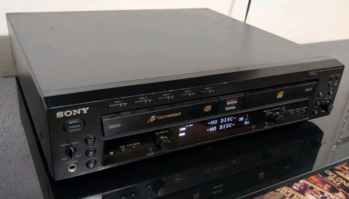 【完動・準美品】CDレコーダー　SONY 　RCD-W500C Sony RCD-W500C CD Recorder dubbing 5 compact Disc Changer