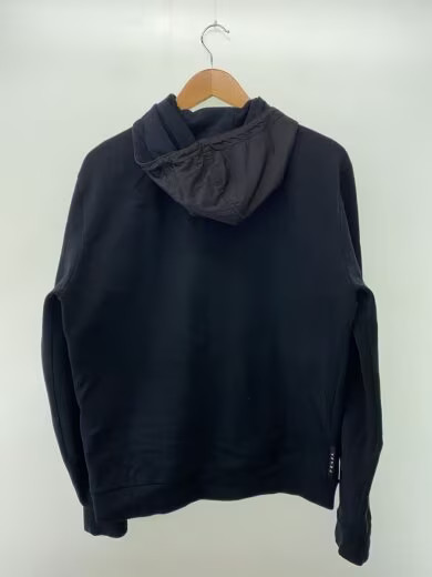 PRADA Zip Hoodie/ Large/ Cotton/ Black/ Solid Color/ SJN266 R201 Q86 thumbnail 2