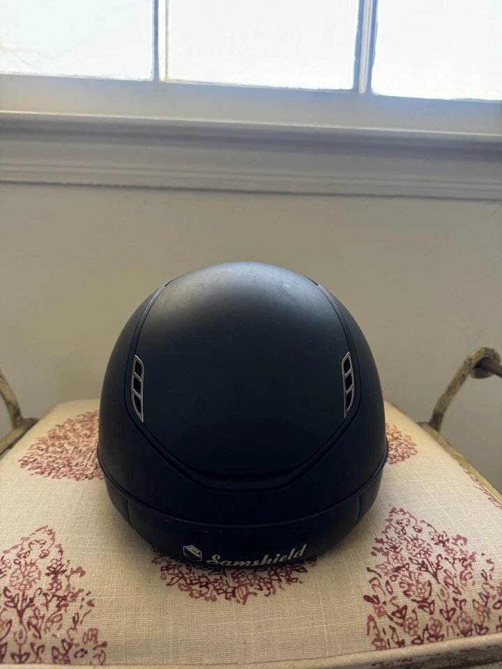 Шлем для верховой езды Samshield 2.0 Miss Shield Shadowmatt S без подкладки - Изображение 4 из 4