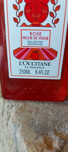 L'Occitane Rose Peche de Vigne Shower Gel (250ML) brand new, unused - Picture 2 of 7