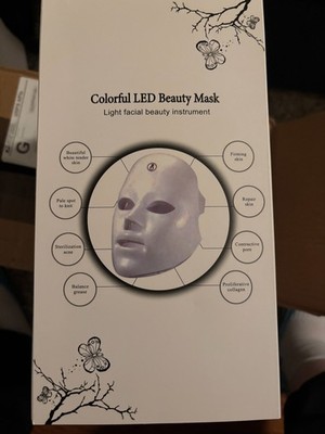 Project E Beauty 7 Color LED Mask for sale online | eBay