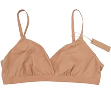 SKIMS Women's Fits Everybody Crossover Bralette Size Medium Sienna NWT