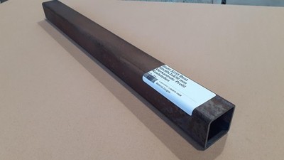 (49,59 EUR/m) Stahl S235 Rest 50x50x3x630 mm Vierkantrohr Profil Roststellen
