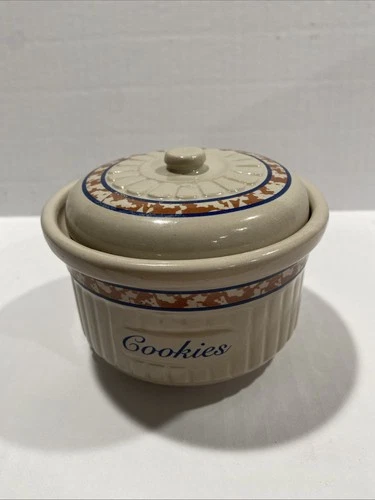 Red Wing Collectors Society Cookies Pottery Lidded Jar 1996 Convention