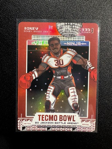 Bo Jackson Battle Arena Ickey Woods Tecmo Bowl Super Bowl SP Brawl