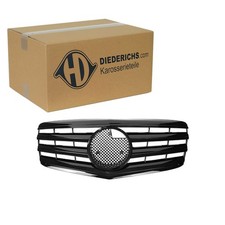 DIEDERICHS SPORT KÜHLERGRILL SCHWARZ GLÄNZEND passend für MERCEDES W211 CL Look DIEDERICHS SPORT KÜHLERGRILL SCHWARZ GLÄNZEND passend für MERCEDES W211 CL Look
