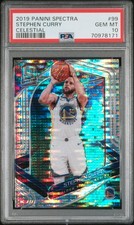 2019-20 Panini Spectra #99 Stephen Curry Celestial PSA 10