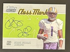 2004 Topps Draft Picks & Prospects Class Marks Auto Reggie Williams #CM-RWI