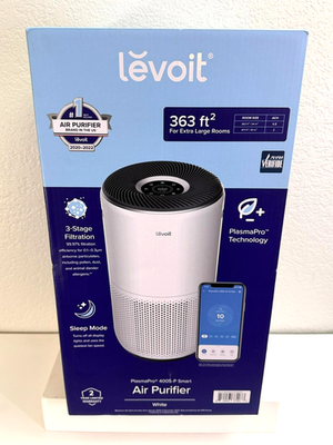 LEVOIT Core 400S Smart WiFi Air Purifier - White for sale online