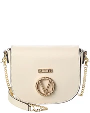 Valentino By Mario Valentino Josette Bonbonniere Leather Crossbody Women's White