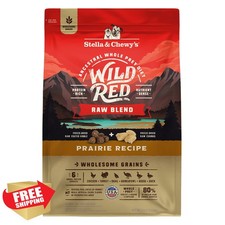 Stella and Chewy's Dog Food, Wild Red Raw Blend, 21 lb Bag