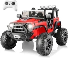 24V Kids Car Ride on Trcuk 2*200W Motors Electric Battery Power Wheels w/ Remote