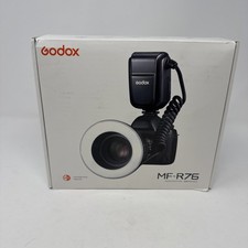 Godox MF-R76 Macro Ring Flash for Sony, for Canon, for Nikon, for Fuji Camera