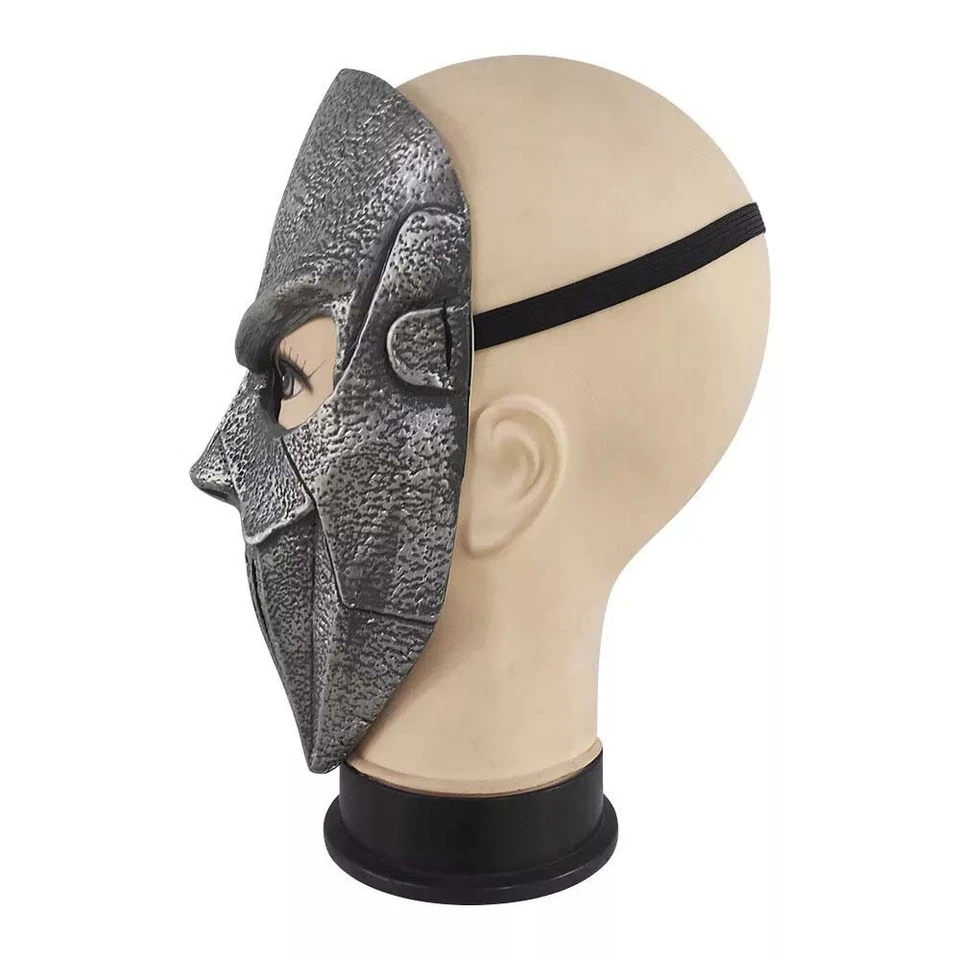 2025 Slipknot Maschera Cosplay Halloween Festa Costume Adulto Fantasia Lattice Maschere Props - Immagine 3 di 4