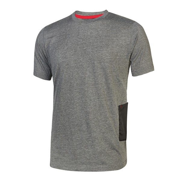 T-Shirt a Manica Corta Road U-Power - Taglia L - EY138GM-L (Grigio Scuro Conf. 3
