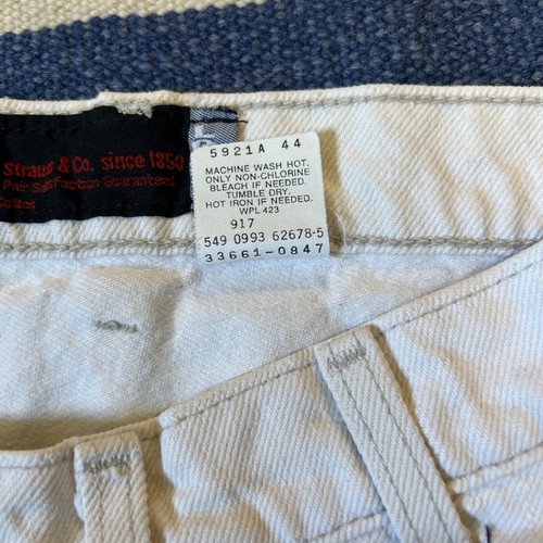 Vintage Silver tab Loose White Size 32 Shorts - Picture 12 of 13